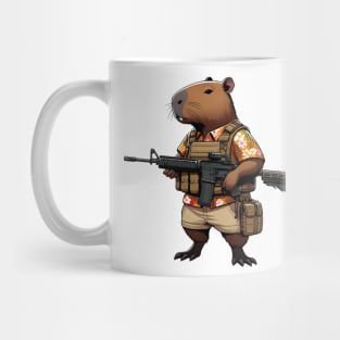 tactical capybara Mug